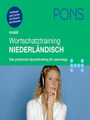 cover image of PONS mobil Wortschatztraining Niederländisch